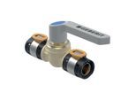 Geberit FlowFit Kugelhahn 619857001 Ø 75 mm, mit Betätigungshebel