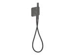 hansgrohe Axor Citterio C Portereinheit 49626340 120/120 softsquare, mit Stabhandbrause 2jet, brushed black chrome
