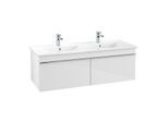 Villeroy & Boch Venticello Unterschrank A93901DH 125,3x42x50,2 cm, Griff Chrom, Glossy White