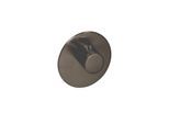 Herzbach Logic XL Fertigmontageset 21.500100.1.40 Black Steel, für Einzel-Thermostat-Modul, d= 116mm