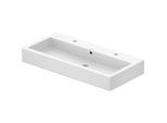 Duravit Waschtisch Vero 0454100026 100 x 47 cm, weiss, geschliffen, mit 2 Hahnlöchern