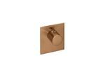 Herzbach Logic XL Fertigmontageset 21.500100.2.39 für Einzel-Thermostat-Modul, 110x100mm, Copper Steel
