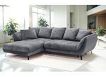 exxpo - sofa fashion Ecksofa "Midway mit einfacher Easy-Lift-Bettfunktion, bodenfrei und modern" inkl. Bettfunktion und praktischem Bettkasten, L-Form