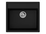 hansgrohe Einbauspüle 43359170 550x490mm, graphitschwarz