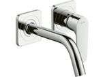 hansgrohe Axor Citterio M Fertigmontageset 34113000 Unterputz-Waschtischarmatur, Ausladung 167mm, chrom