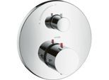 hansgrohe Axor Starck Thermostat Armatur 10700000 Unterputz Armatur, mit Absperrventil, chrom