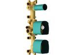 hansgrohe Grundkörper Axor Starck Shower 10754180 Unterputz-Thermostat DN20, 12 x 12 cm
