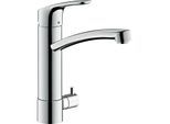 hansgrohe Focus M41 Einhebel-Küchenmischer 200 1 jet 31803000 200, mit Geräteabsperrventil, schwenkbar, chrom