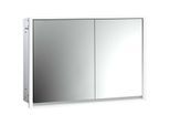 Emco Loft Unterputz-Lichtspiegelschrank 979805117 1000x733mm, LED, 2-türig, breite Tür links, aluminium/Spiegel