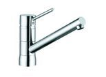 Kludi Scope Küchenarmatur-Armatur 339380575 chrom, schwenkbarer Auslauf, Bajonett