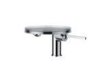 LAUFEN Kartell Waschtischarmaturmit Deco Disc H3113310041111, mit Ablaufgarnitur