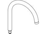 hansgrohe Auslauf Axor Uno 2 Spültischmischer 97886800 steel