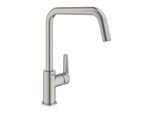 Grohe Start Küchenarmatur 30470DC0 supersteel, hoher schwenkbarer Auslauf