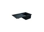 Grohe K500 Komposit-Einbauspüle 31644AP0 860x500mm, 1 Becken mit Abtropffläche, granit schwarz