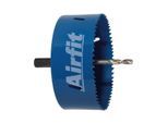 Airfit Kreisschneider 20121KS Ø 121 mm, komplett, HSS-Bimetall, für Kunststoff und Metall