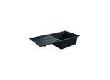 Grohe K400 Komposit-Einbauspüle 31641AP0 1000x500mm, 1 Becken mit Abtropffläche, granit schwarz