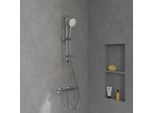 Villeroy & Boch Universal Showers Brausegarnitur TVS10900400061 3 Strahlarten, Wandmontage, chrom