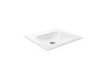 Keuco X-Line Keramik-Waschtisch 33140315000 50,5x49,3cm, ohne Hahnloch und Überlauf, weiß