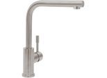 Villeroy und Boch Küchenarmatur Modern Steel 966811LE ND, 5 l/min, flexible Anschlussschläuche, Edelstahl massiv, poliert