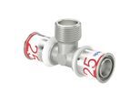 Uponor S-Press PLUS T-Stück 1070593 25 x R 3/4 AG x 25 mm