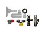 Wolf Anschlussset 2072346 mit thermischer Sicherung, mit KFE-Hahn, Aufputz