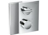 hansgrohe Axor Edge Fertigmontageset 46761000 chrom, Diamantschliff, Thermostat, Unterputz, 2x Verbraucher