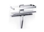 Giese Newport Duschkorb 30820-02 chrom, für Rasierer,mit Haken und Wischer