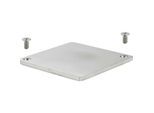 Viega Verschlussplatte 648176 94x94mm, massiv, Edelstahl