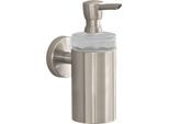 hansgrohe Lotionsspender Logis 40514820 brushed nickel, Kristallglaseinsatz