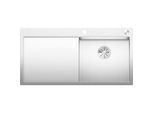 Blanco Claron 5 s-if Spüle 521625 100x51cm, Edelstahl, rechts, PushControl Ablauffernbedienung