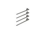 Dornbracht Handtuchwärmer, 4-fach 83304979-19 SERIENSPEZIFISCH, Wandmontage, Dark Chrome