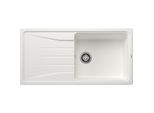 Blanco Sona XL 6 S Spüle 519692 100x50cm, PuraDur weiß, reversibel, ohne Ablauffernbedienung