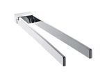 Emco Art Handtuchhalter 165000143 chrom, Länge 430 mm, 2-armig, schwenkbar