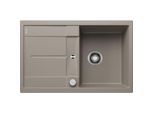 Blanco Metra 45 s Spüle 517345 78 x 50 cm, PuraDur , reversibel, Ablauffernbedienung mit Drehbetätigung, tartufo