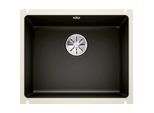 Blanco Subline 500-u Spüle 523740 54,3x45,6cm, PuraPlus schwarz, für Unterbau