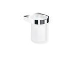 Hewi System 800 Becher 8000411045 Kristallglas satiniert, mit Halter verchromt
