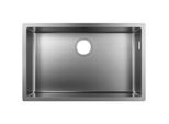 Hansgrohe S719-U660 Unterbauspüle 43428800 Edelstahl, 1 Hauptbecken