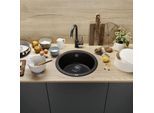 Blanco BLANCORONDO Spüle 511629 Ø 45cm, PuraDur anthrazit