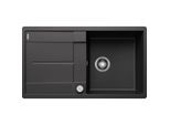 Blanco Spüle 519097 85 x 49 cm, PuraDur anthrazit, reversibel, Ablauffernbedienung mit Drehbetätigung