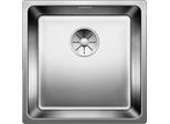 Blanco Andano 400-if Spüle 522957 44x44cm, Edelstahl Seidenglanz, IF-Flachrand