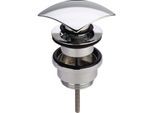 Viega Universalventil 492809 Visign V2A, G 1 1/4 x 63 mm, Messing verchromt, verschließbar
