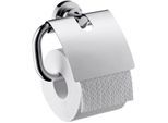 hansgrohe Papierhalter Axor Citterio 41738000 mit Deckel, Metall, chrom