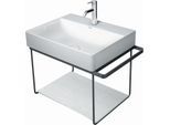 Duravit DuraSquare Metallkonsole 0031024600 wandhängend, zu Waschtisch 235360, schwarz matt