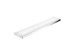 Hewi Ablage System 100 1000310045 chrom, 600 x 20 x 106 mm, Glas satiniert