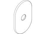 Ideal Standard CELIA Rosette Z-Thermostat, Chrom A960054AA