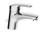 Hansa Waschtischarmatur Hansamix 01042183 chrom, mit versenkbarer Kette