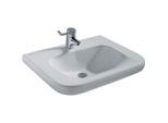 Ideal Standard Contour 21 Waschtisch E512301 mit Hahnloch, ohne Überlauf, unterfahrbar, 60x55,5x17,5cm, weiß
