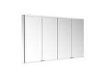 Keuco Royal Modular 2.0 Spiegelschrank 800411161000500 1600 x 900 x 120 mm, 2 Steckdosen, 2 Doppel-USB-Ladestellen, Wandvorbau, 4-türig