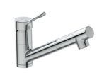 Ideal Standard CeraLook Küchenarmatur BC294AA mit herausziehbarer Handbrause, BlueStart", Ausladung 230 mm, verchromt