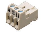 Wolf Gegenstecker 3-polig grau 279406999 für CGG-2/CGG-2K